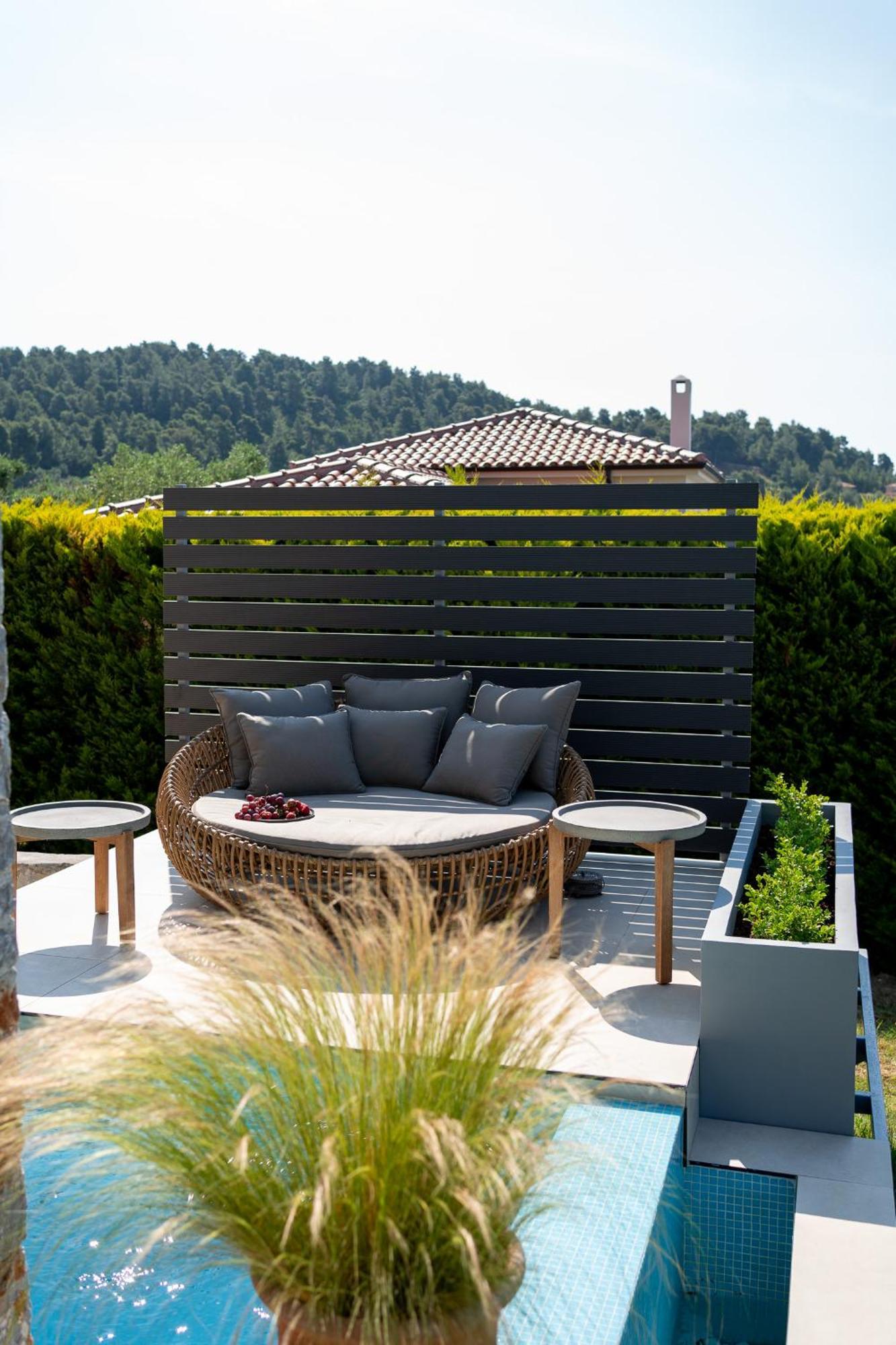 Stone Build Suite With Private Pool Kolios Екстер'єр фото
